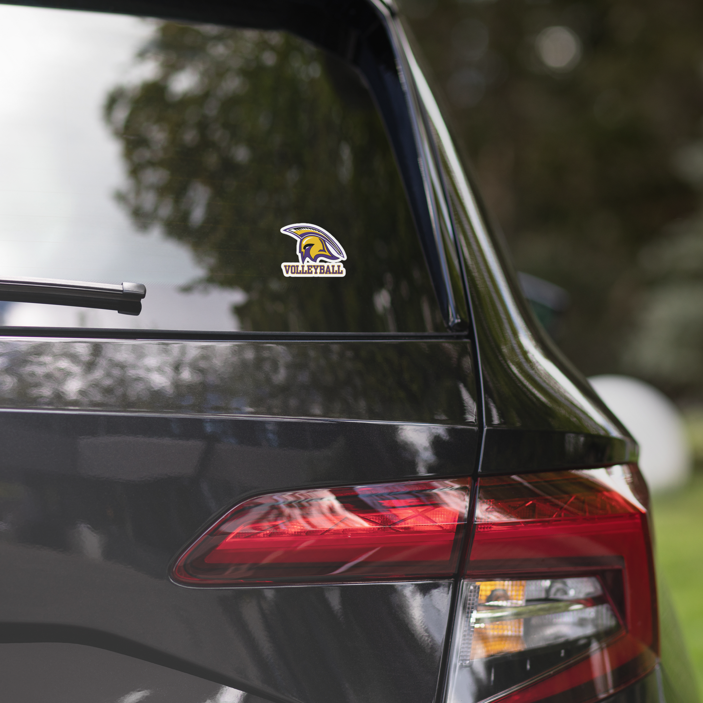 Spartan Volleyball Stickers - Bubble-Free - Stick Your Team Spirit Everywhere!